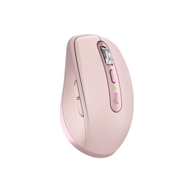 Logitech MX Anywhere 3S Compact Wireless Performance Mouse – Rose — front view