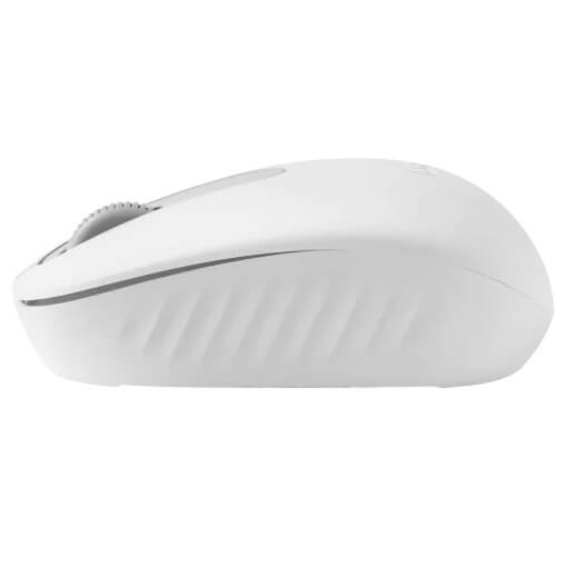 Logitech M196 Bluetooth Mouse – Off White (910-007460) — rear view