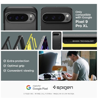 Spigen Google Pixel 9 Pro Xl Premium Tough Armor Case Black product image 2