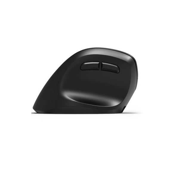 Port Connect Wireless Rechargeable ERGO Left-Handed Mouse (910008) — side view