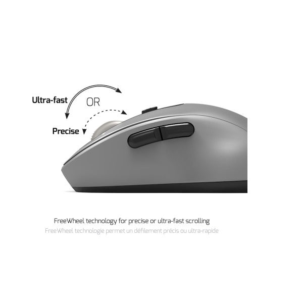 Port Connect EXPERT Bluetooth & MAC Rechargeable Mouse (910201) — front view