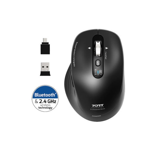 Port Connect Business Wireless Rechargeable Mouse (910202) image 2