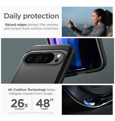 Spigen Google Pixel 9 Pro Xl Premium Tough Armor Case Black product image 4