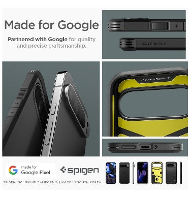 Spigen Google Pixel 9 Pro Xl Premium Tough Armor Case Black product image 7
