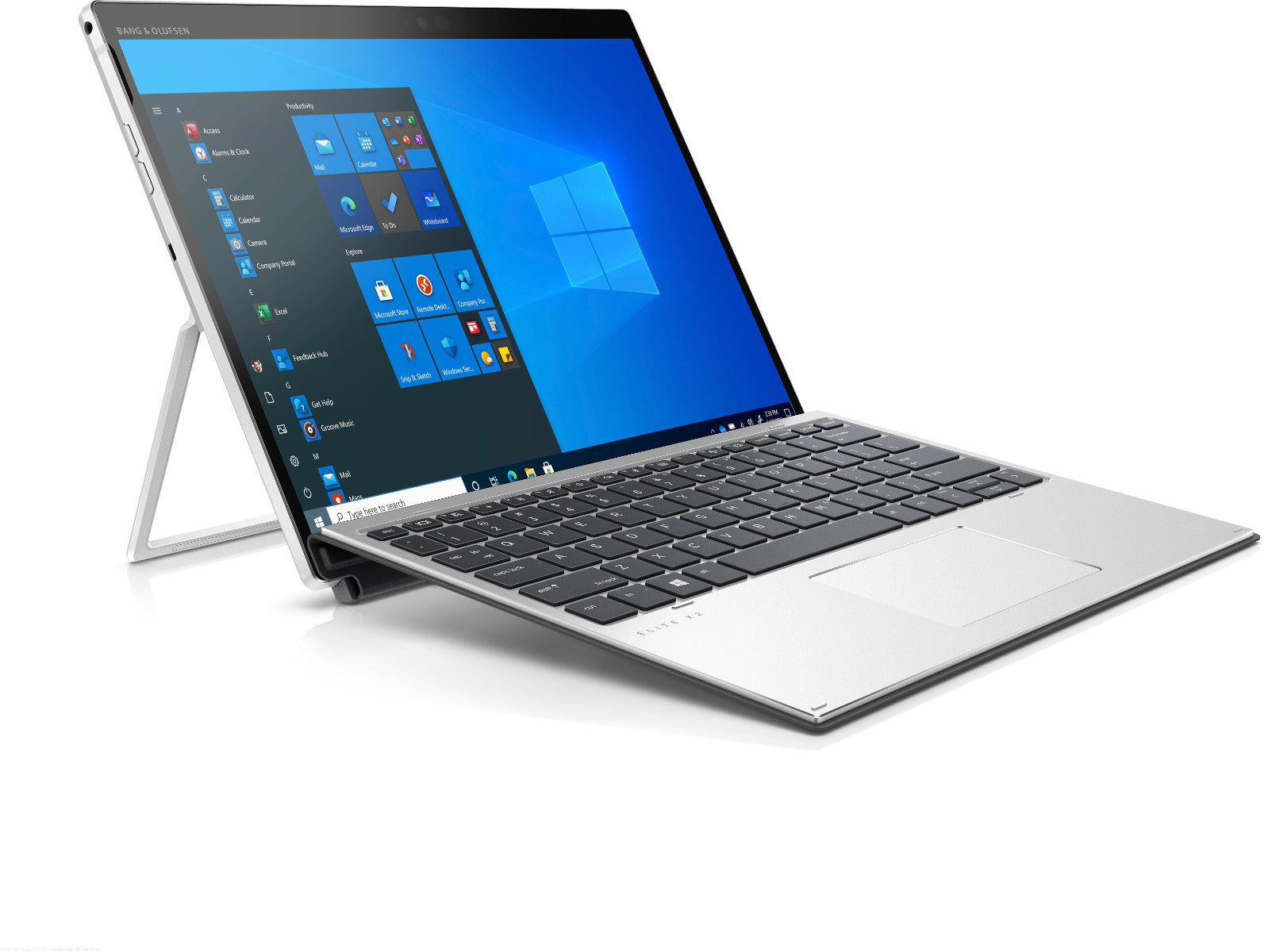 HP Elite x2 G8 Tablet LTE Notebook PC – Core i5-1135G7 / 13″ WUXGA Touch / 8GB RAM / 256GB SSD / Win 10 Pro (459G6EA) — rear 