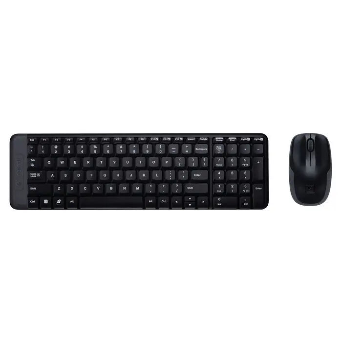 Logitech MK220 Wireless Desktop Keyboard and Mouse Combo (920-003236) — front view