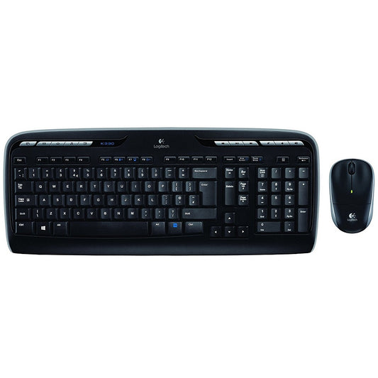 Logitech MK330 Wireless Desktop Keyboard and Mouse Combo (920-003989) image 1
