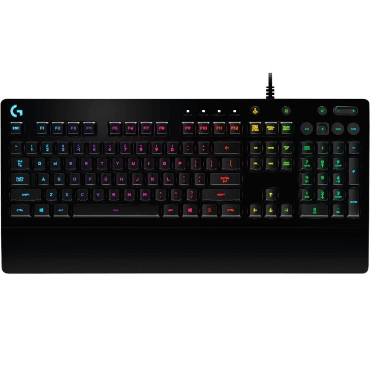 Logitech G213 Prodigy RGB Wired Gaming Keyboard (920-008093) image 1