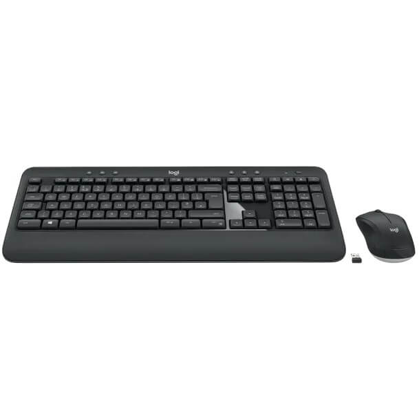Logitech MK540 Advanced Wireless Keyboard and Mouse Combo (920-008685) — front view