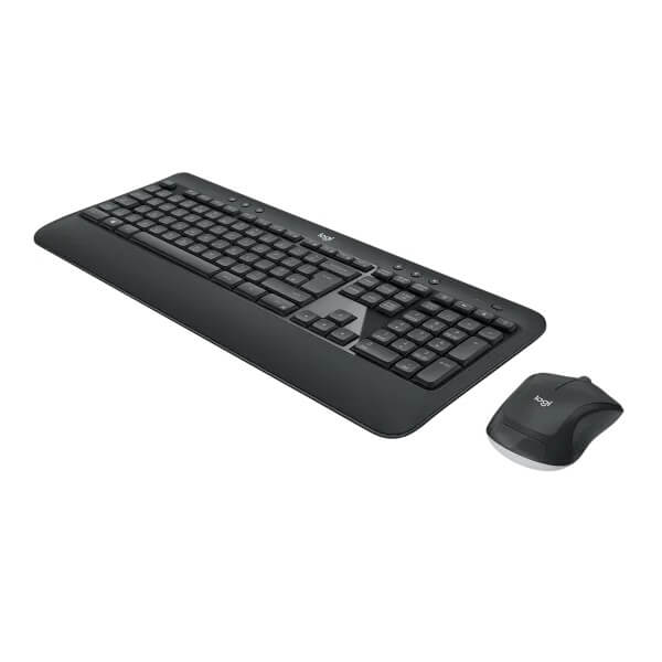 Logitech MK540 Advanced Wireless Keyboard and Mouse Combo (920-008685) — side view