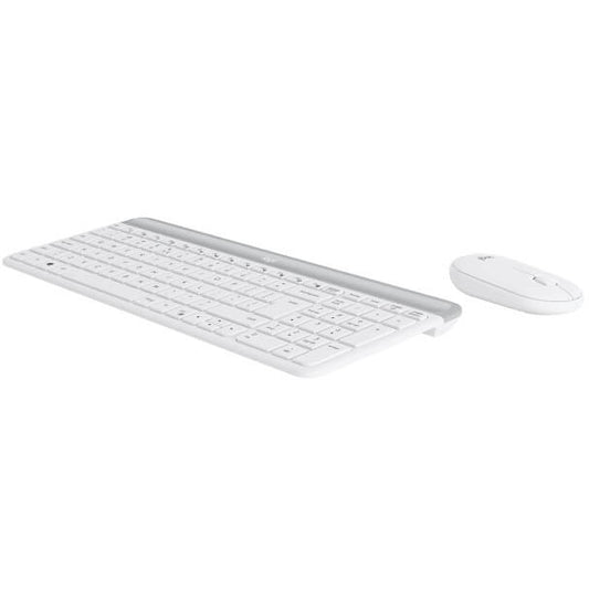 Logitech MK470 Slim Wireless Keyboard and Mouse Combo – Off White image 2