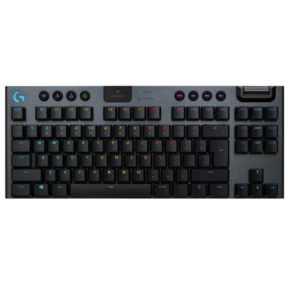 Logitech G915 TKL LightSpeed Wireless RGB Mechanical Gaming Keyboard – Carbon