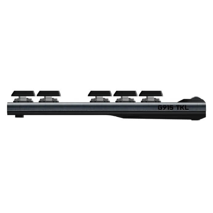 Logitech G915 TKL LightSpeed Wireless RGB Mechanical Gaming Keyboard – Carbon image 3