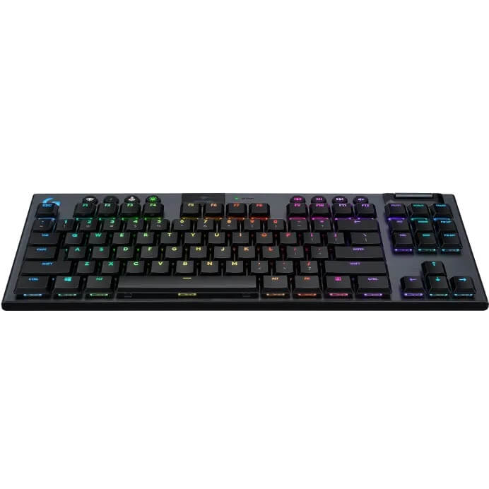 Logitech G915 TKL LightSpeed Wireless RGB Mechanical Gaming Keyboard – Carbon image 4