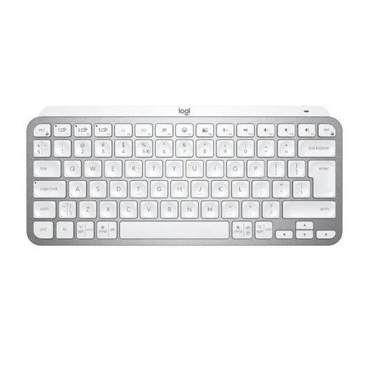 Logitech MX KEYS Mini Wireless Illuminated Keyboard – Pale Grey image 1