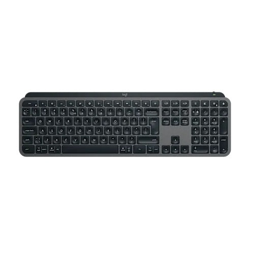 Logitech MX Keys S Wireless Keyboard – Graphite (920-011600) image 1