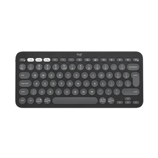 Logitech Pebble Keys 2 K380s Bluetooth Keyboard – Tonal Graphite image 1