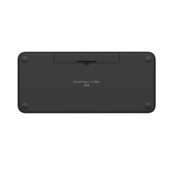 Logitech Pebble Keys 2 K380s Bluetooth Keyboard – Tonal Graphite — detail view