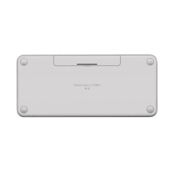 Logitech Pebble Keys 2 K380s Bluetooth Keyboard – Tonal White — detail view