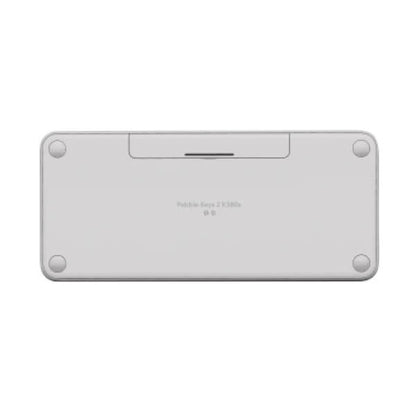 Logitech Pebble Keys 2 K380s Bluetooth Keyboard – Tonal White — detail view