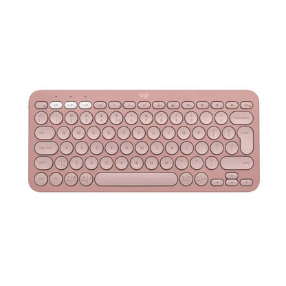 Logitech Pebble Keys 2 K380s Bluetooth Keyboard – Tonal Rose