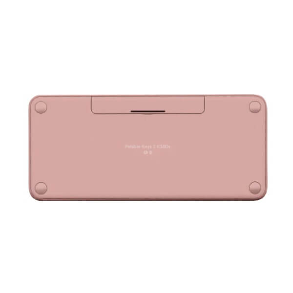 Logitech Pebble Keys 2 K380s Bluetooth Keyboard – Tonal Rose — detail view