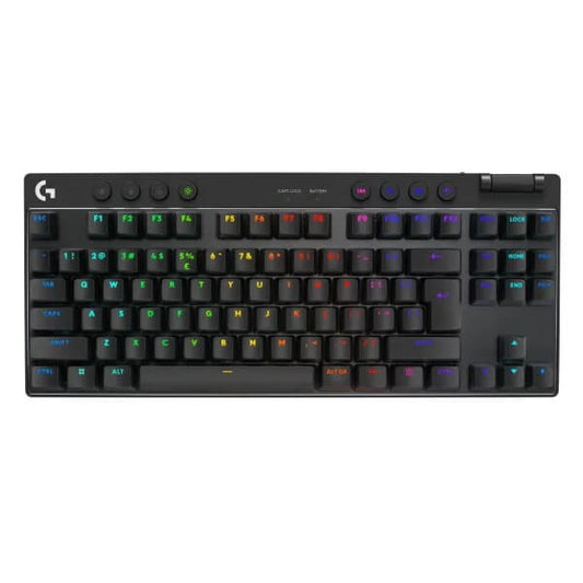 Logitech G PRO X TKL LightSpeed Wireless Gaming Keyboard – Black image 1