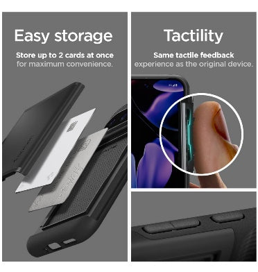Spigen Google Pixel 9 Pro Xl Premium Slim Armor Card Case Black product image 6