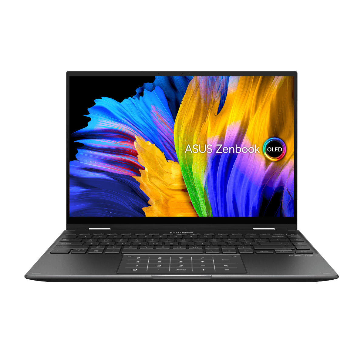 ASUS Zenbook 14 Flip OLED UN5401 Notebook PC – Ryzen 7-5800H / 14.0″ 2.8K OLED Touch / 16GB RAM / 512GB SSD / Win 11 Home / J