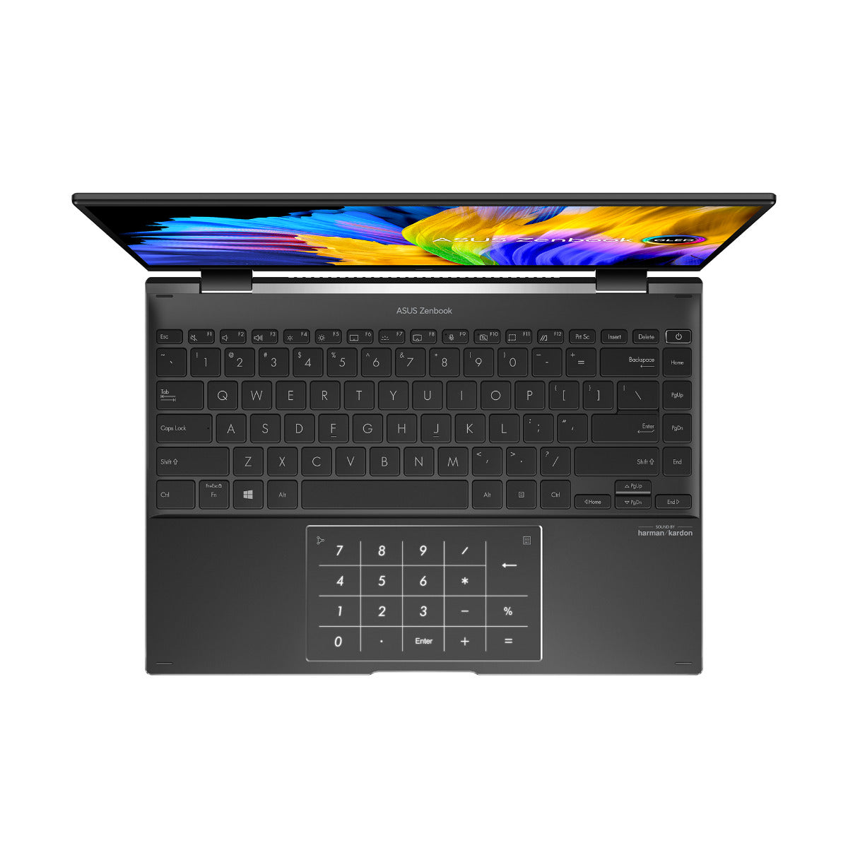 ASUS Zenbook 14 Flip OLED UN5401 Notebook PC – Ryzen 7-5800H / 14.0″ 2.8K OLED Touch / 16GB RAM / 512GB SSD / Win 11 Home / J