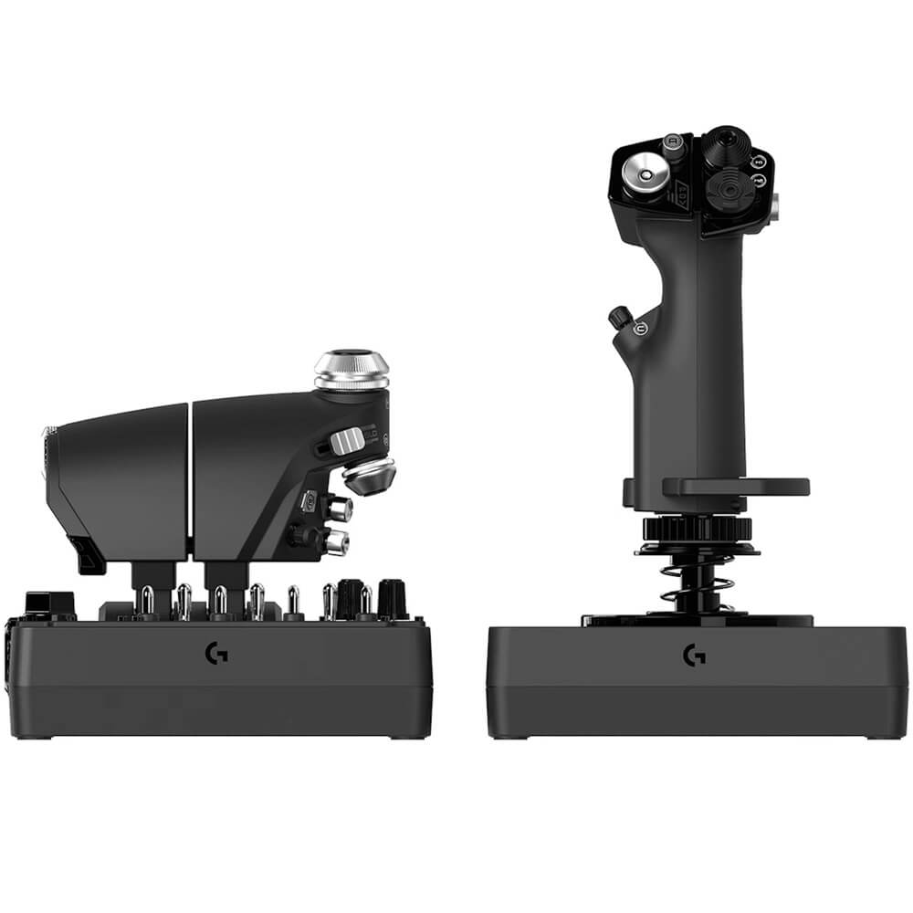 Logitech X56 H.O.T.A.S. RGB Throttle and Stick Simulation Controller (945-000059) image 3