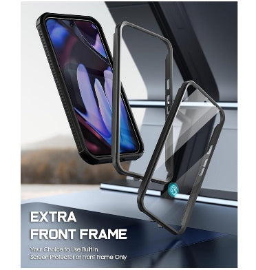 Poetic Google Pixel 9 Pro Xl Premium Full Body Guardian MagSafe Case Black/Clear product image 3