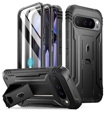 Poetic Google Pixel 9 Pro Xl Premium Full Body Rugged Revolution Case Black product image 1