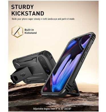 Poetic Google Pixel 9 Pro Xl Premium Full Body Rugged Revolution Case Black product image 3