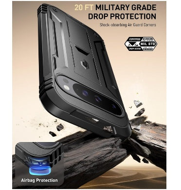Poetic Google Pixel 9 Pro Xl Premium Full Body Rugged Revolution Case Black product image 5