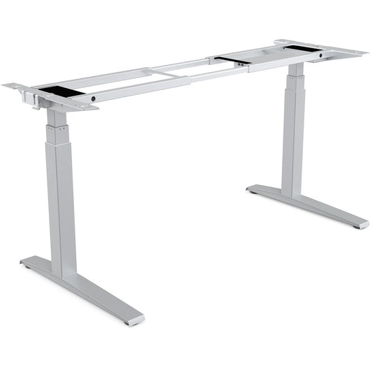Fellowes Levado height Adjustable Desk (Base only) – Silver (9708601) image 1