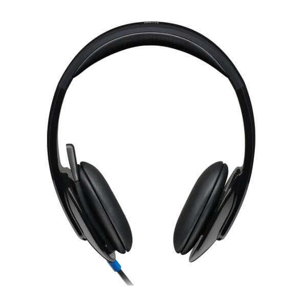 Logitech H540 Stereo USB Headset (981-000480) — front view