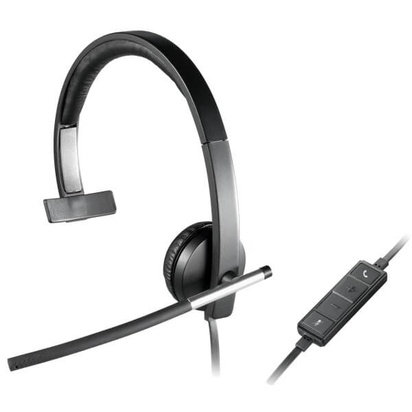 Logitech H650e USB Mono Headset (981-000514) image 2