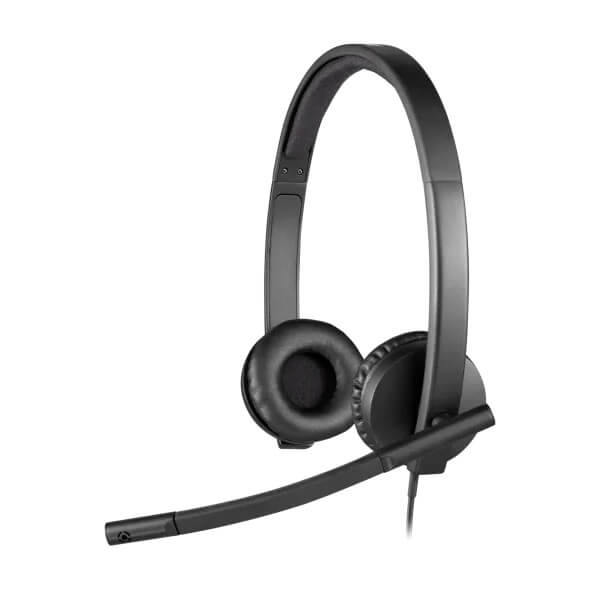 Logitech H570e USB Stereo Headset (981-001430)
