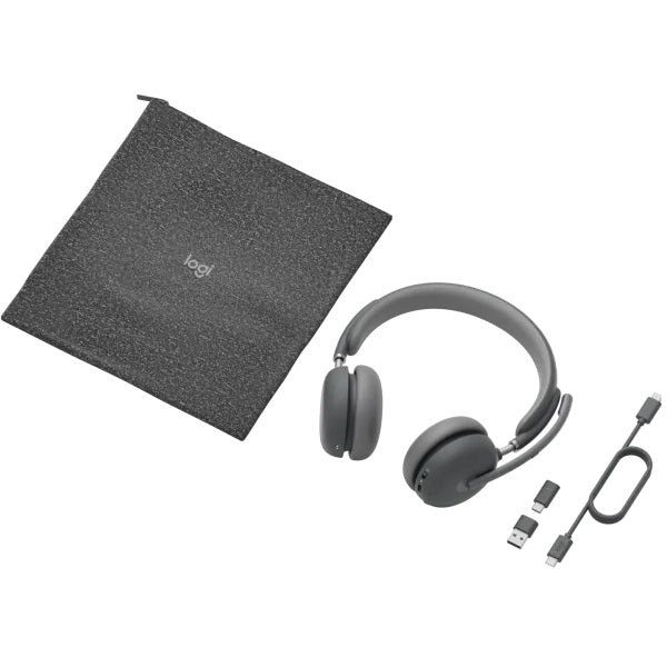 Logitech Zone Wireless 2 Headset – Graphite (981-001152) — detail view