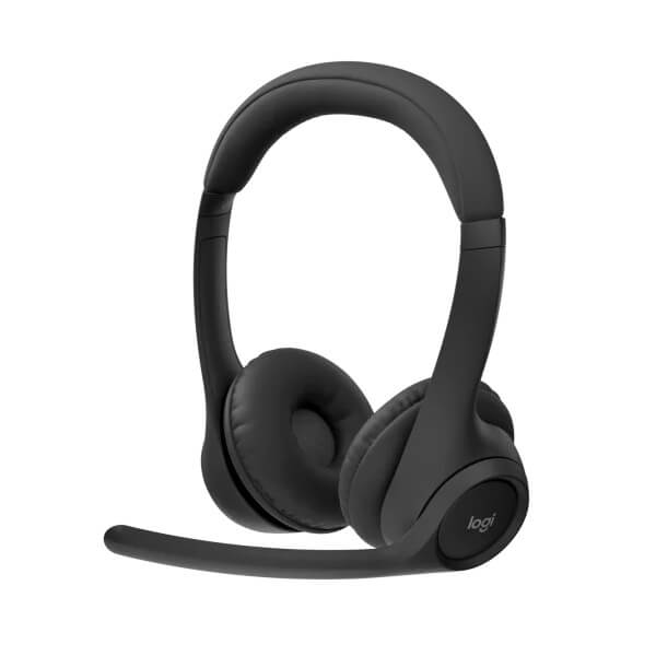 Logitech Zone 300 Wireless Headset – Midnight Black (981-001407) image 1