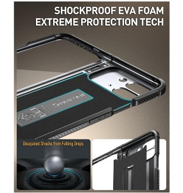 Poetic Google Pixel 9 Pro Fold Premium Full Body Rugged Spartan Series Case Gunmetal product image 7