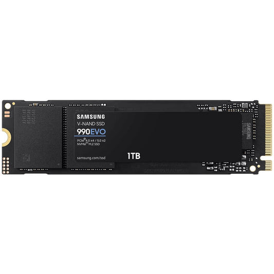 Samsung 990 EVO 1TB PCIe 4.0 NVMe M.2 Solid State Drive (MZ-V9E1T0BW) image 1