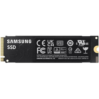 Samsung 990 EVO 1TB PCIe 4.0 NVMe M.2 Solid State Drive (MZ-V9E1T0BW) — rear view