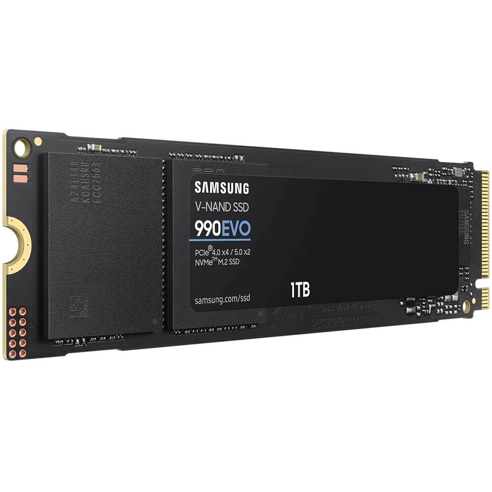 Samsung 990 EVO 1TB PCIe 4.0 NVMe M.2 Solid State Drive (MZ-V9E1T0BW) image 3