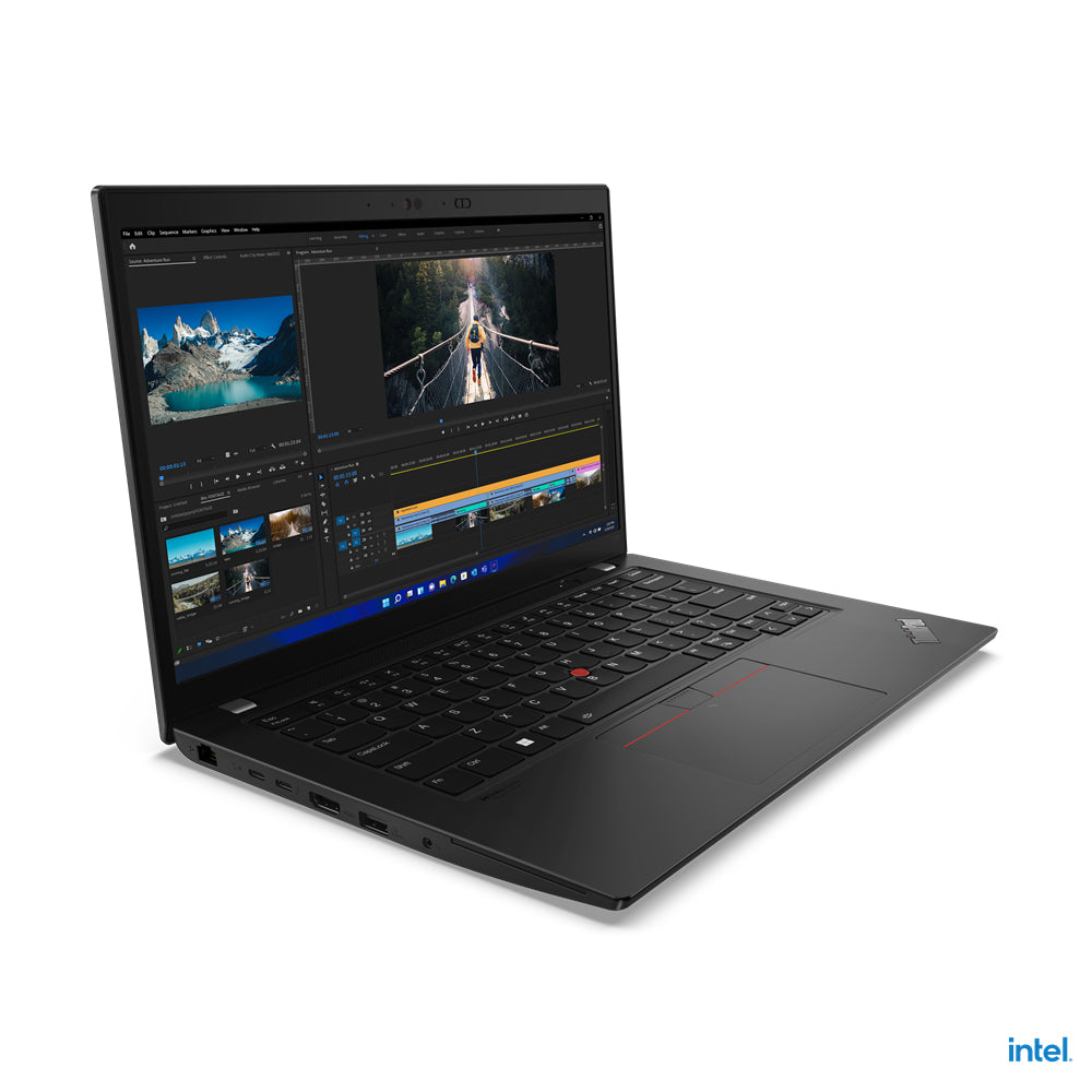 Lenovo ThinkPad L14 Gen 3 Notebook PC – Core i5-1235U / 14.0″ FHD / 8GB RAM / 512GB SSD / Win 11 Pro (21C1007UZA) — side view