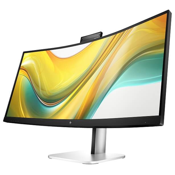 HP Series 5 Pro 534pm 34″ WQHD USB-C Conferencing Monitor (9E0Z2UT) — side view