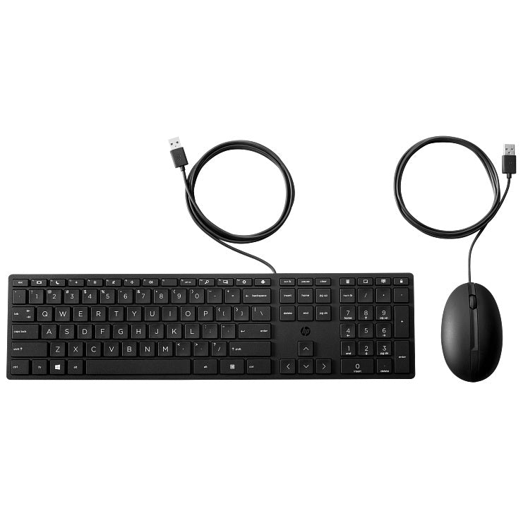 HP Wired Desktop 320MK Mouse and Keyboard (9SR36UT)