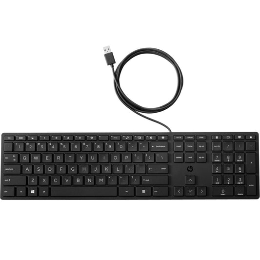HP Wired Desktop 320K Keyboard (9SR37AA) image 1