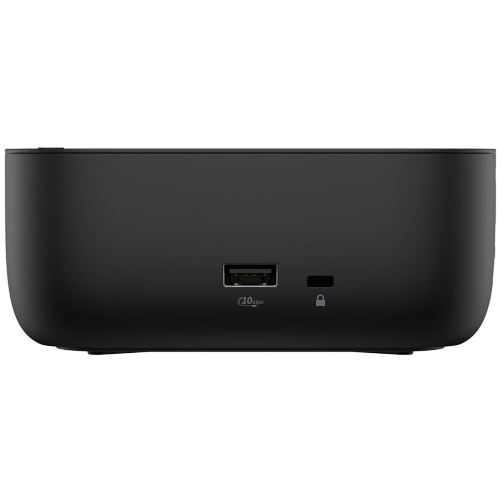 HP USB-C 100W G6 Dock (9X3V1UT) — side view